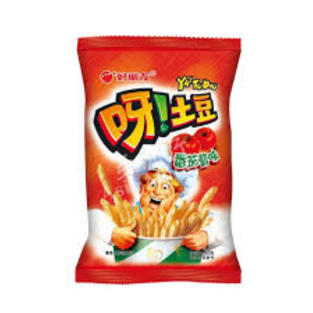 E & N POTATO CHIPSTICKS TOMATO 70G